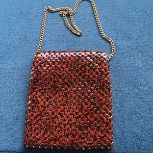 Mesh Whiting and Davis Evening Bag